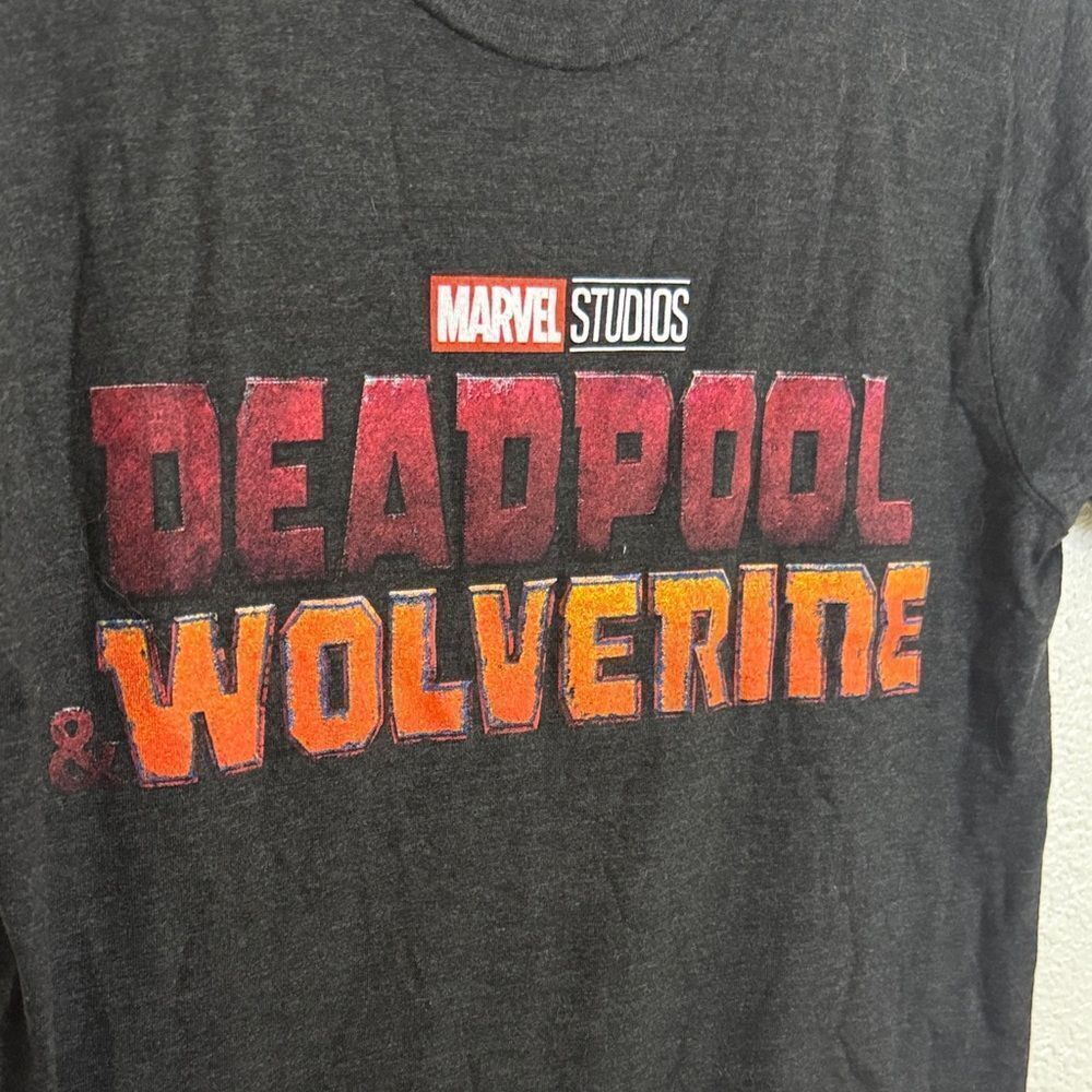 Deadpool Wolverine Black T-Shirt- Small View 2
